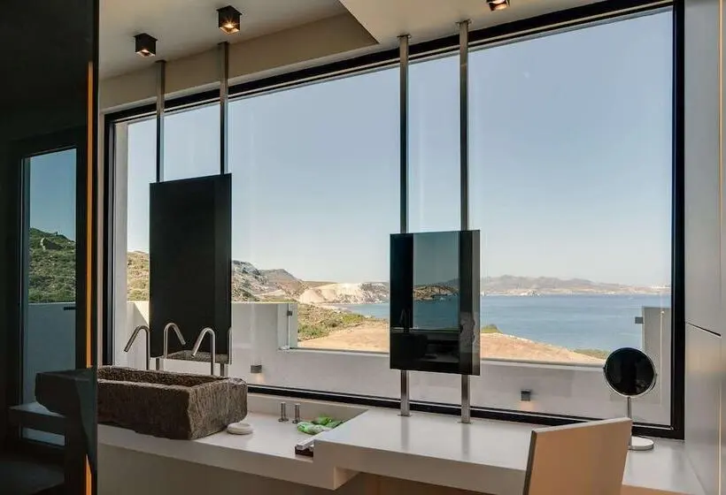 Premium-villa 1 Makuuhuone, Cave Suites Milos