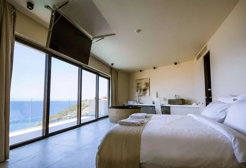 Premium-villa 1 Makuuhuone, Cave Suites Milos