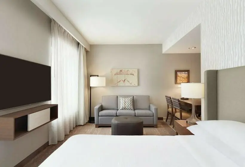 ダブルベッドのスタンダードスタジオ, Embassy Suites By Hilton South Jordan Salt Lake City