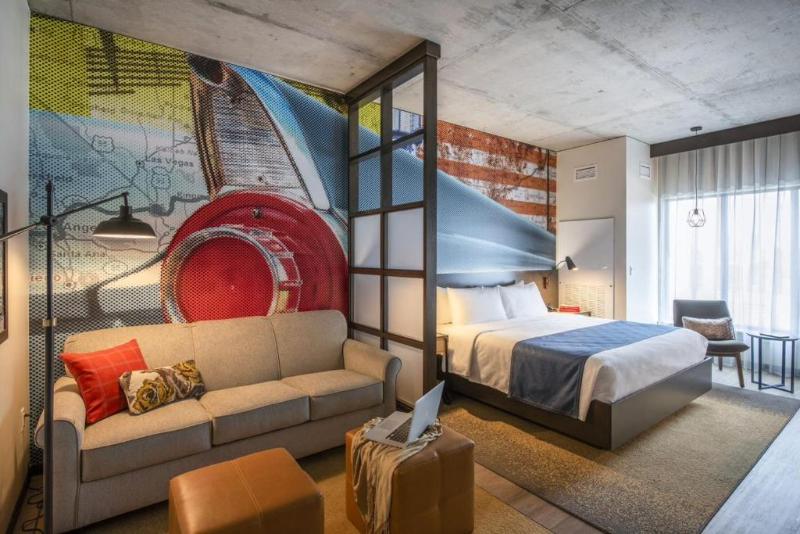 غرفة قياسية لذوى الاحتياجات الخاصة, Indigo Tulsa Dwtn/entertainment Area