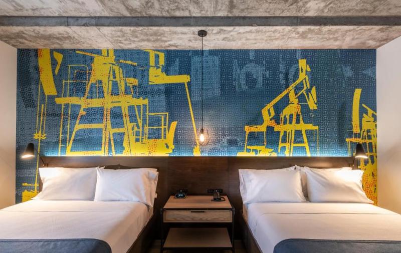 غرفة قياسية لذوى الاحتياجات الخاصة, Indigo Tulsa Dwtn/entertainment Area