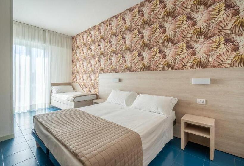 اتاق استاندارد چهار تخته, Lotus Hotel All Inclusive & Spiaggia
