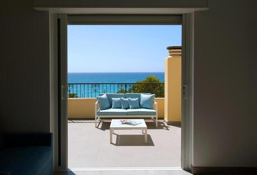 غرفة ديلوكس مطلّة علي البحر, B&b Ligure Rooms