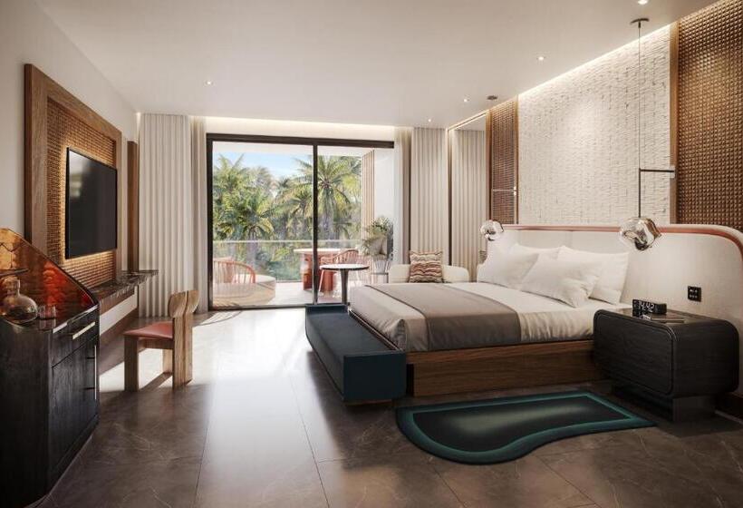 اتاق استاندارد با تخت بزرگ, W Punta Cana - Adults Only - All Inclusive