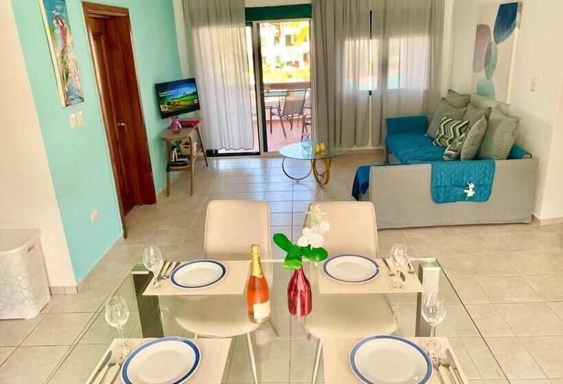 带1个卧室的高级公寓, Stanza Mare Beach Front