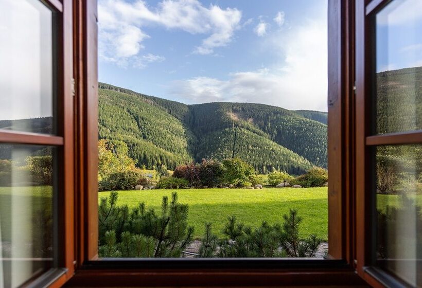 اتاق لوکس, Pension Slunečnice & Panorama Restaurace Farma