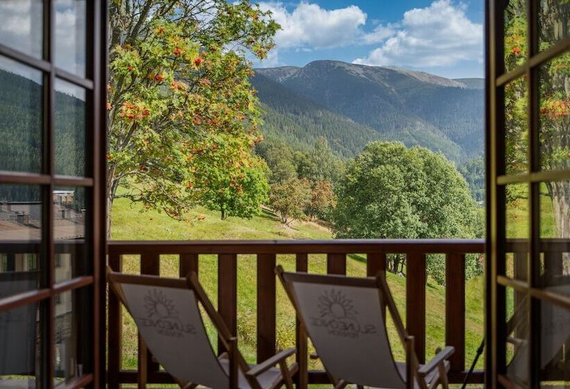 デラックストリプルルーム, Pension Slunečnice & Panorama Restaurace Farma