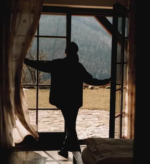 اتاق لوکس با تراس, Pension Slunečnice & Panorama Restaurace Farma
