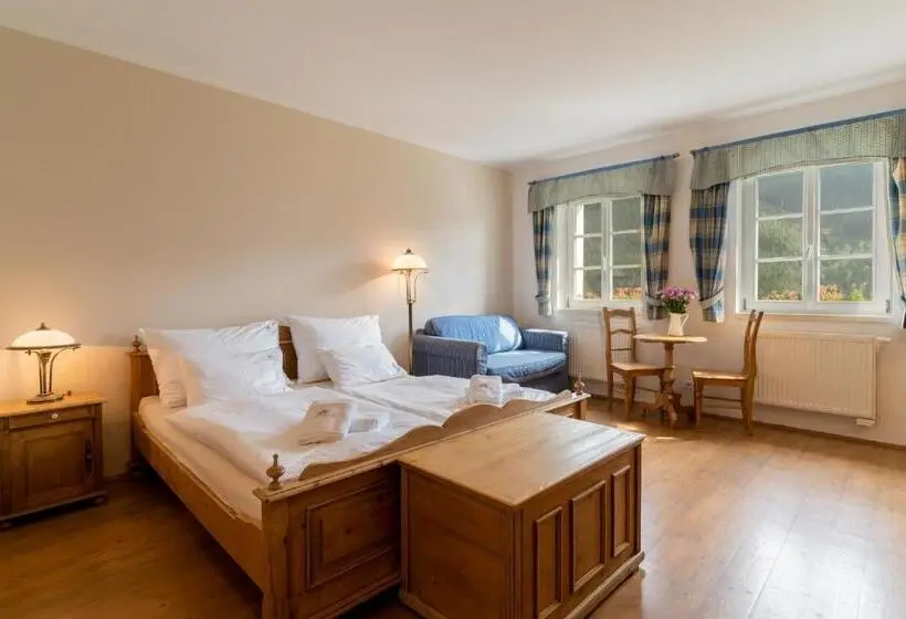 اتاق استاندارد با چشمانداز کوهستان, Pension Slunečnice & Panorama Restaurace Farma