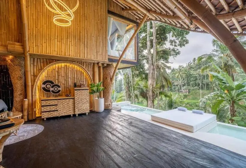 プール付き１ベッドルームヴィラ, Bambootel Sawah View