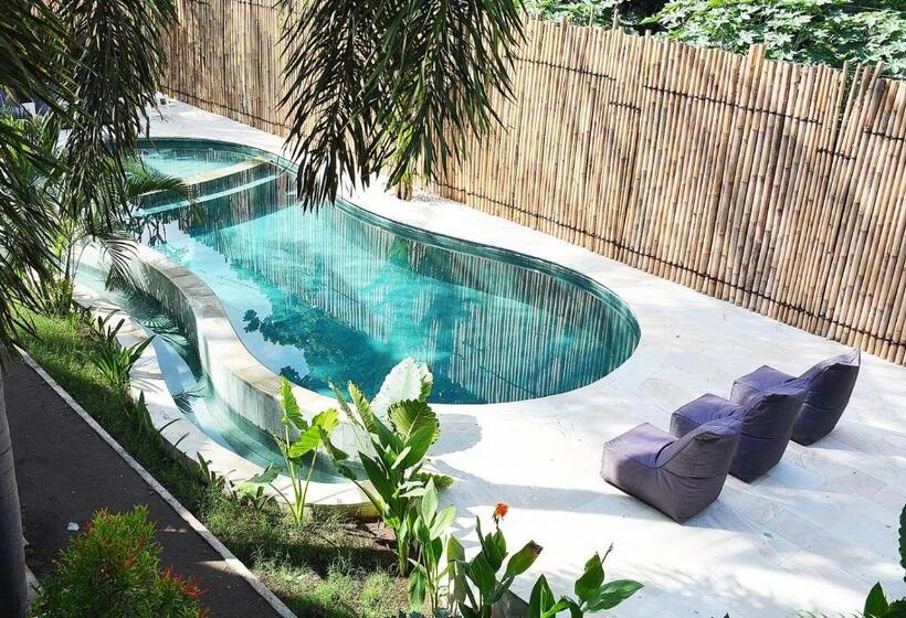 Standard-bungalow Parveke, My Gili Paradise
