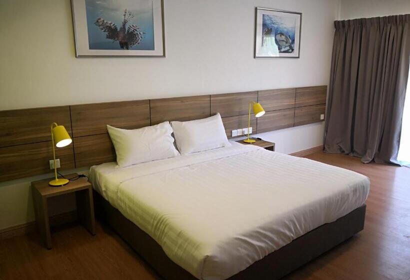 غرفة كلوب سرير كينج, Aman Tioman Beach Resort