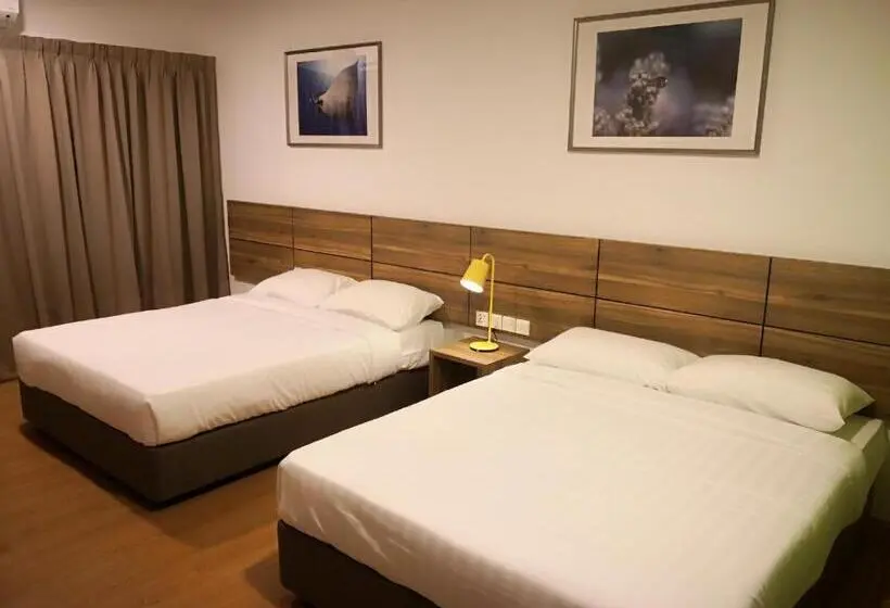 اتاق استاندارد چهار تخته, Aman Tioman Beach Resort