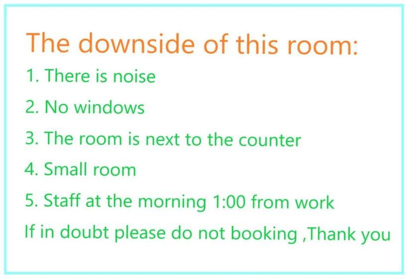 اتاق اکونومی با حمام مشترک, Light Inn