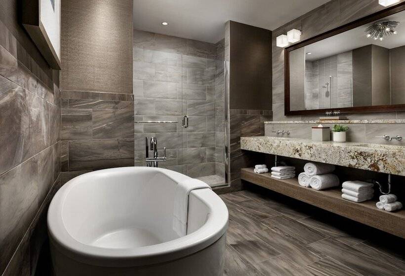 带双人床的标准工作室, The Josie Hotel, Autograph Collection