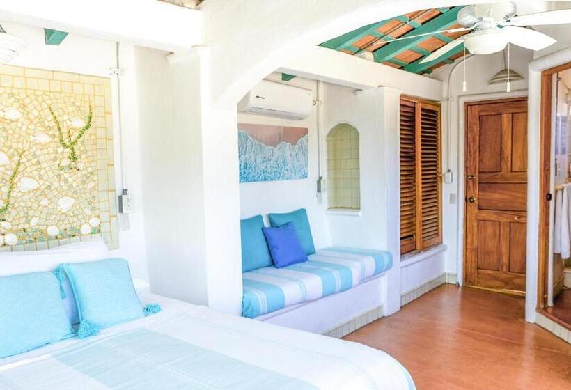 غرفة قياسية مزوَّدة بشُرفة, Sayulita Central