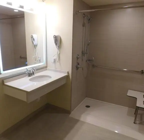 身障者適用キングサイズベッドルーム, Days Inn & Suites By Wyndham Kearney Ne