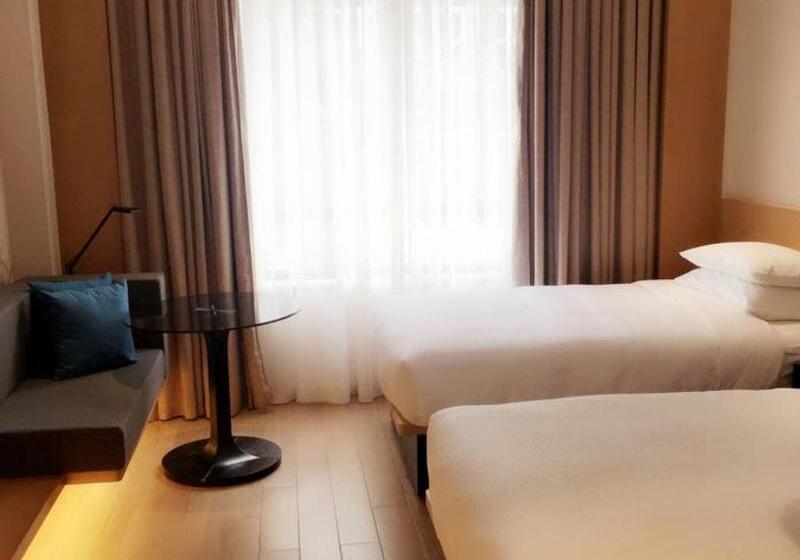 غرفة ديلوكس سرير كينج, Fairfield By Marriott Shanghai Jingan