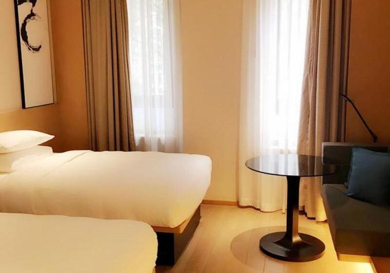 غرفة ديلوكس سرير كينج, Fairfield By Marriott Shanghai Jingan