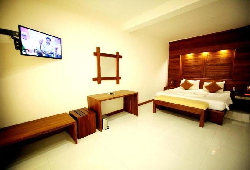 Büyük Çift Kişilik Yataklı Delüks Oda, Water Gate Resort & Spa