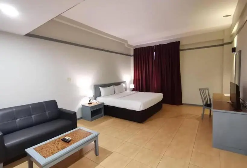 Deluxe-huone King-vuode, Grace Hotel Lahad Datu