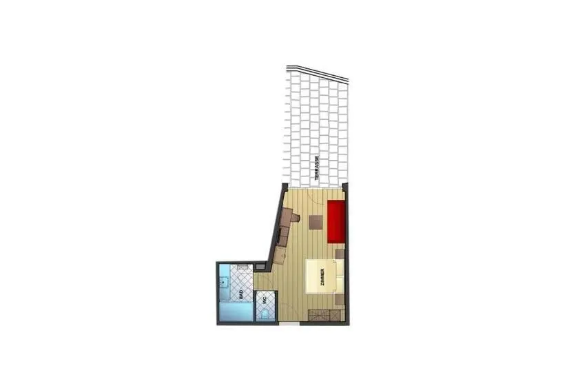 バルコニー付きデラックスルーム, Appartement Pension Kendlbacher