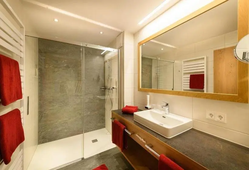 バルコニー付きデラックスルーム, Appartement Pension Kendlbacher