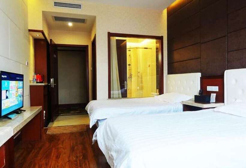 スタンダードシティビュールーム, Hua Qi Kaiserdom Hotel Zhongshan Road St Michael S Cathedral And Zhanqiao Pier Qingdao