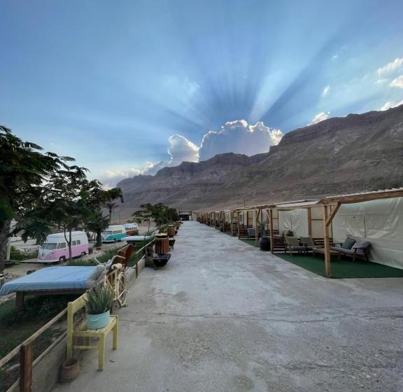 オーシャンビューのスタンダードバンガロー, Ein Gedi Camp Lodge