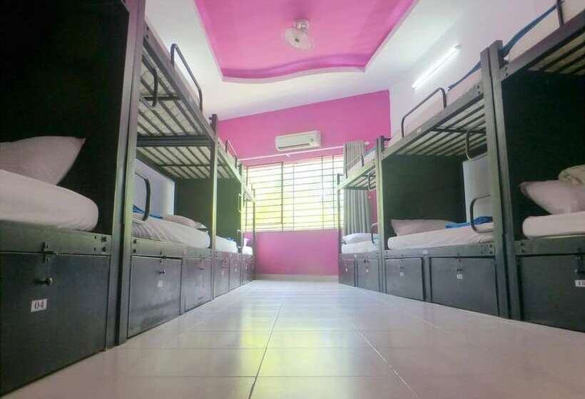 تختخواب در اتاق مشترک, Hangout Hostel Hcm
