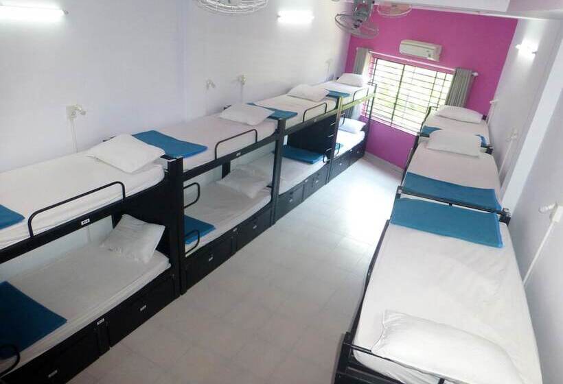 تختخواب در اتاق مشترک, Hangout Hostel Hcm