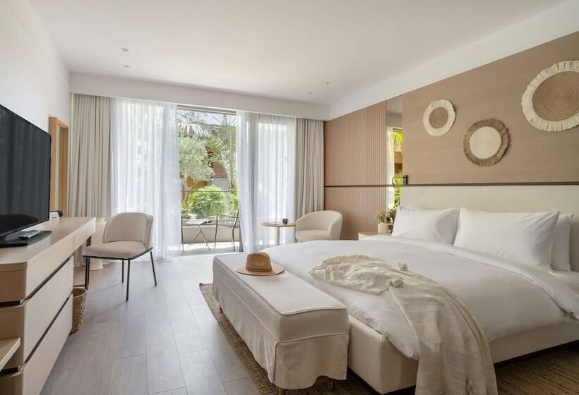 Habitació Deluxe Vista Jardí, Mett Hotel & Beach Resort Bodrum