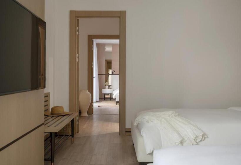 غرفة عائلية مطلّة علي الحديقة, Mett Hotel & Beach Resort Bodrum