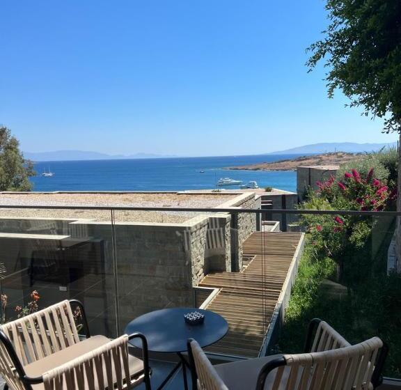 غرفة عائلية مطلّة علي البحر, Mett Hotel & Beach Resort Bodrum