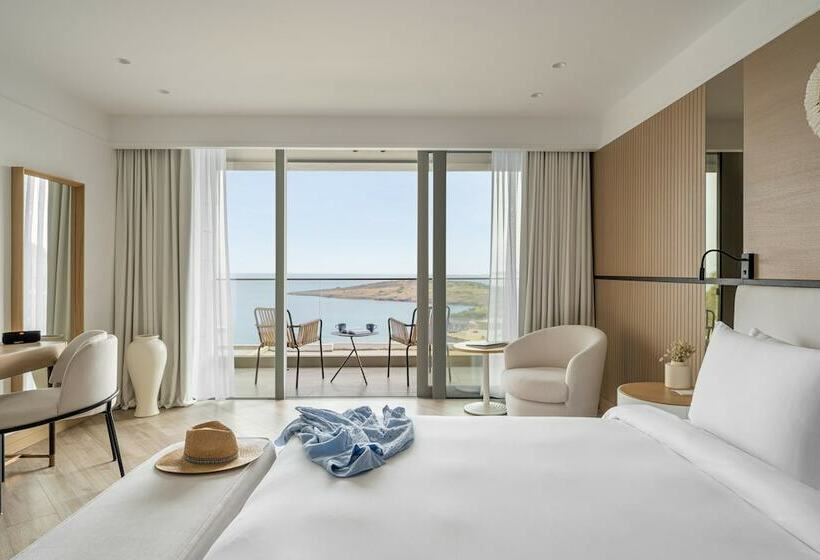 غرفة ديلوكس مطلّة علي البحر, Mett Hotel & Beach Resort Bodrum