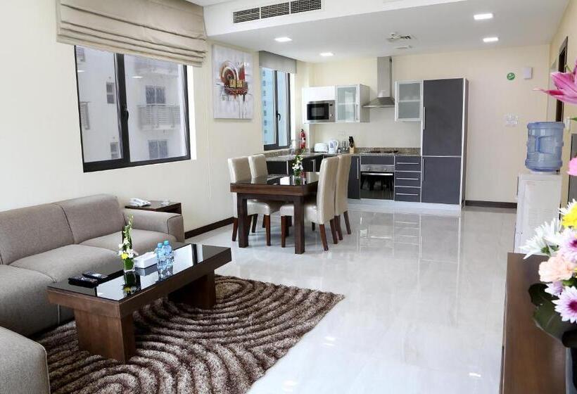 آپارتمان 2 خوابه, Belle Tower Apartments