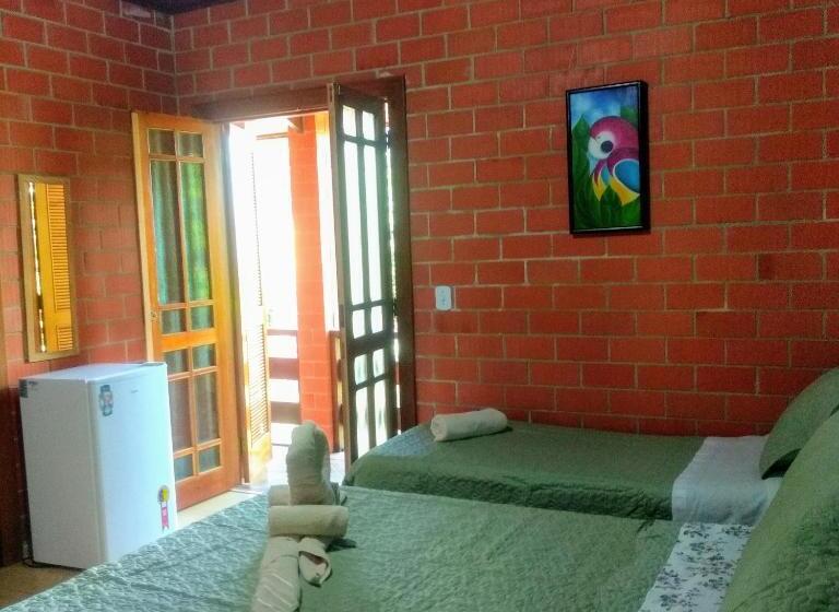 스탠다드 트리플 룸, Pousada Cravo & Canela