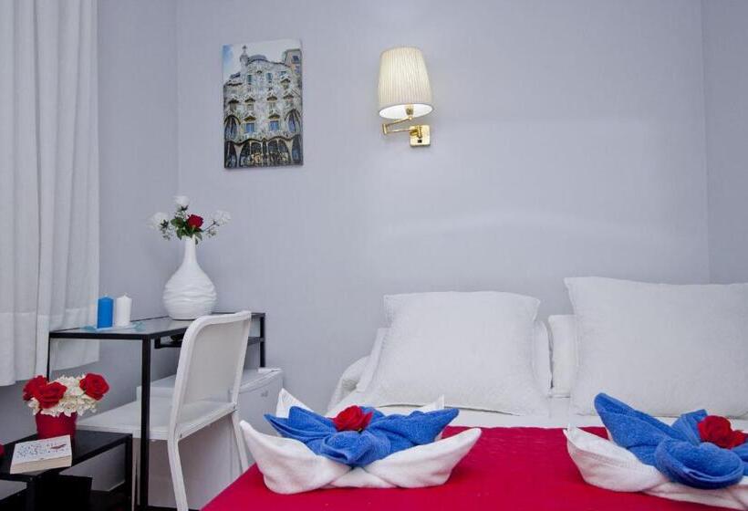スタンダードシングルルーム, Barcelona City Rooms