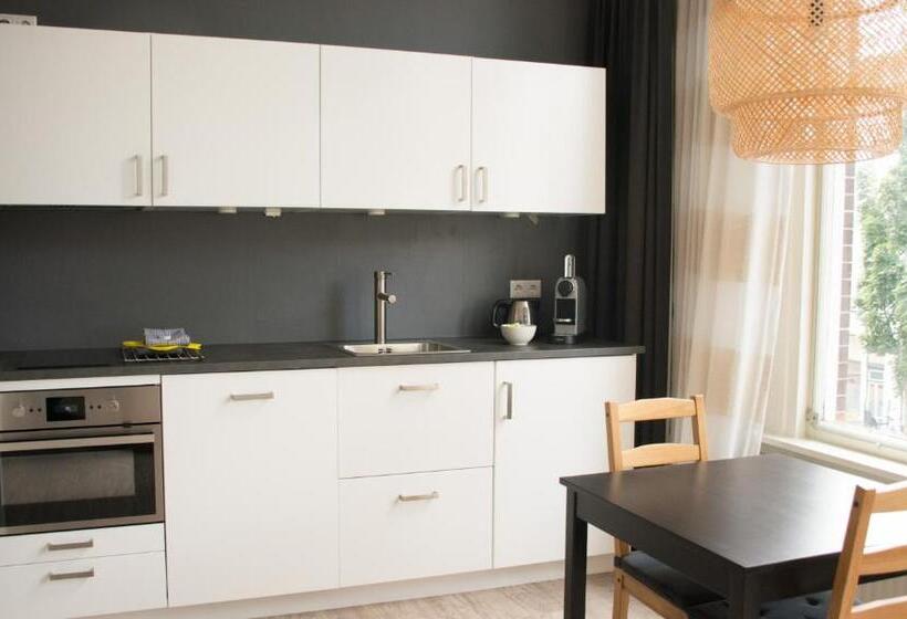 آپارتمان 1 خوابه با بالکن, Aparthotel Waepen Van Middelburg