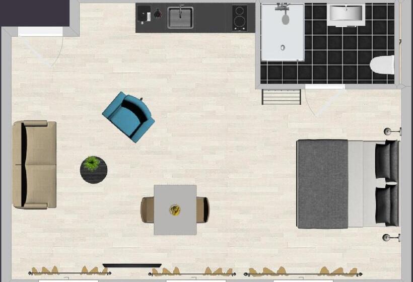 استودیوی لوکس, Aparthotel Waepen Van Middelburg