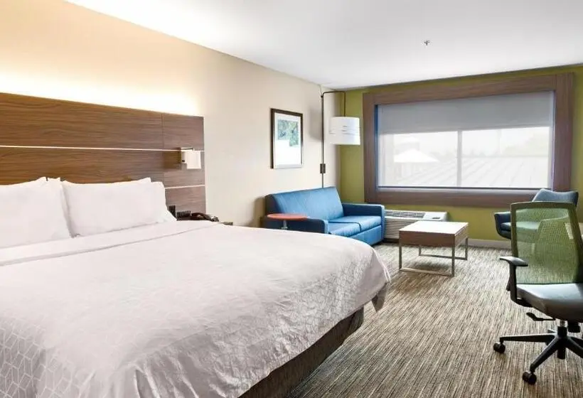 キングサイズベッドのスイートルーム, Holiday Inn Express & Suites Racine, An Ihg