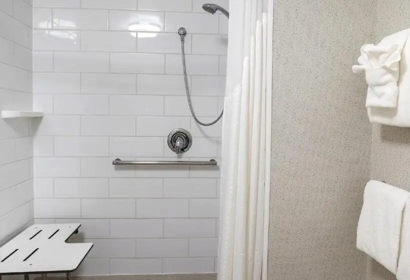 身障者適用キングサイズベッドルーム, Holiday Inn Express & Suites Racine, An Ihg