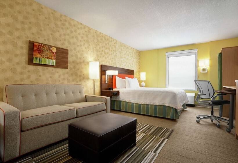 带双人床的标准工作室, Home2 Suites By Hilton Elko