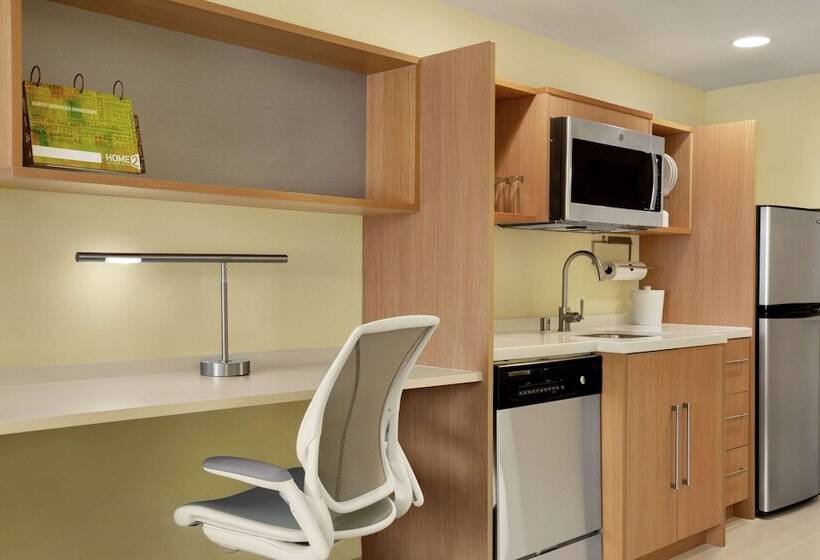 带双人床的标准工作室, Home2 Suites By Hilton Elko