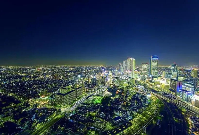 キングサイズベッドのデラックスルーム, Nagoya Prince Hotel Sky Tower