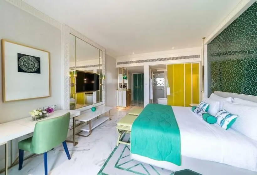 キングサイズベッドのデラックスルーム, Rixos Premium Saadiyat Island - All Inclusive