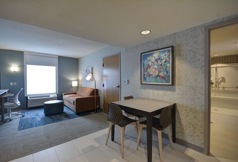 סוויטה מותאמת לאדם עם מוגבלויות, Home2 Suites By Hilton Portland Airport