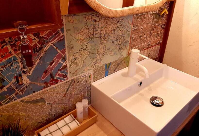 غرفة عائلية حمام مشترك, Guesthouse Futareno