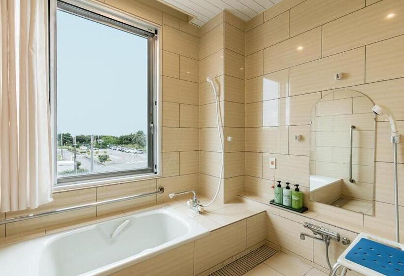 غرفة قياسية لذوى الاحتياجات الخاصة, Kamenoi Hotel Chitamihama