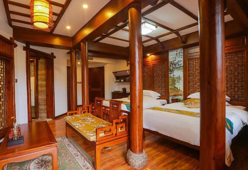 Deluxe room with river view, Lee S Boutique Resort